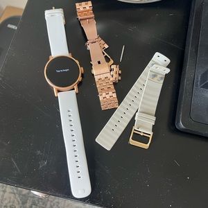 Misfit smart watch with 2 extra bands